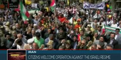 Iranian and Jordanian citizens support operation against the Israeli regime