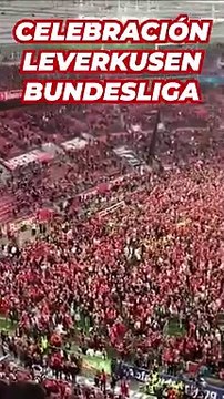 ¡QUÉ VIVA ESPAÑA por XABI ALONSO para CELEBRAR la BUNDESLIGA DEL BAYER LEVERKUSEN