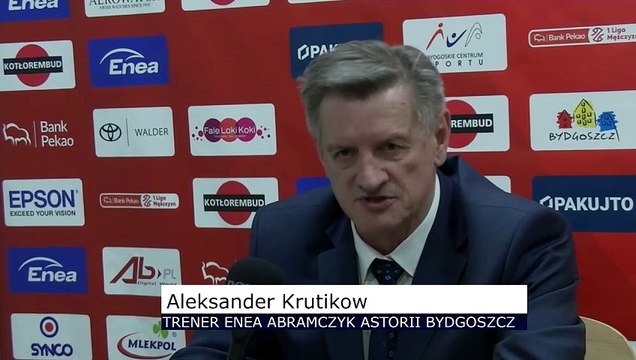 Konferencja po meczu Enea Abramczyk Astoria Bydgoszcz - WKK Wrocław