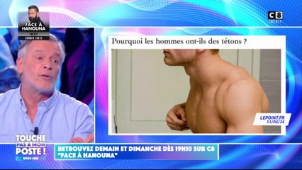 L'enquête du jour : Pourquoi les hommes ont-ils des tétons ?