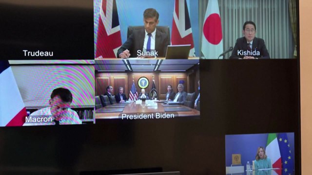 G7 정상, 화상회의 열어 중동 사태 논의... 불안정 초래 시 추가 조치 / YTN