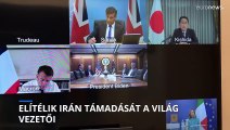 Szankciókat fontolgatnak a G7 és az EU vezetői Iránnal szemben