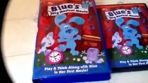 2 different versions of Blue's Clues Blue's Big Musical Movie