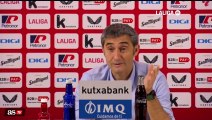 Rueda de prensa de Valverde tras el Athletic - Villarreal