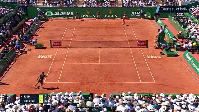 Tsitsipas lifts third Monte Carlo title
