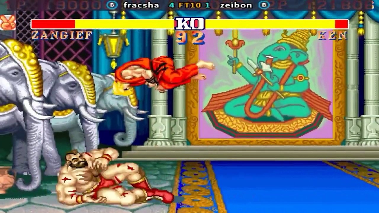 Street Fighter II'  Champion Edition - fracsha vs zeibon FT10