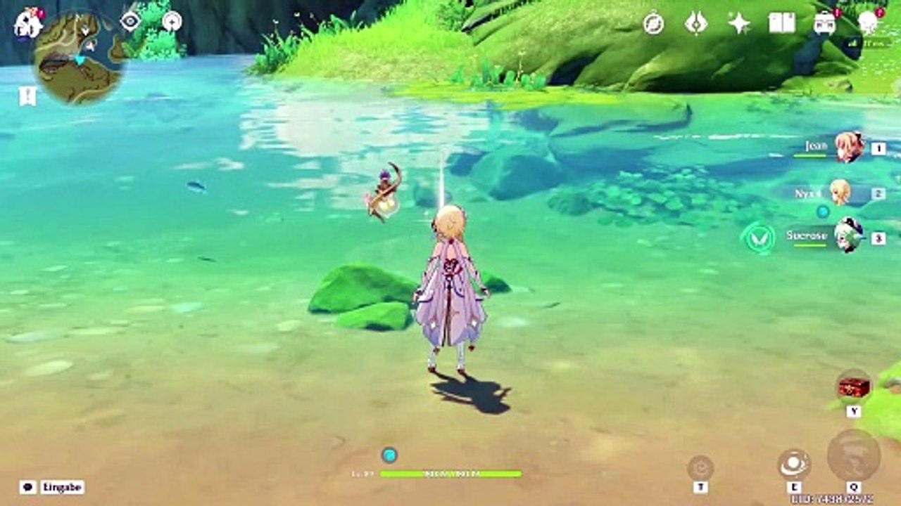 Solve Items Under Water Pick Up (Genshin Impact)