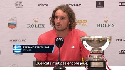 Barcelone - Tsitsipas : "Je ne serais pas surpris de voir Nadal en finale"
