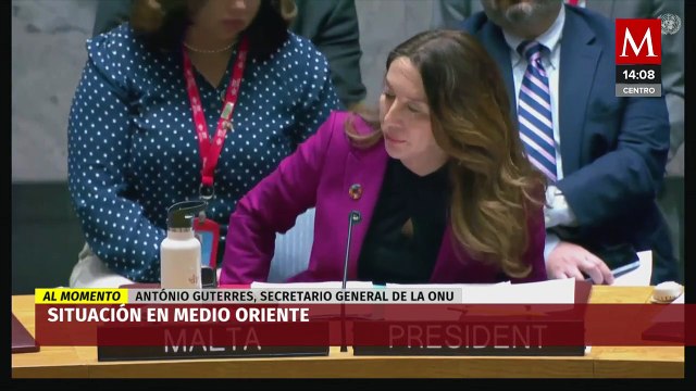 Inicia reunión del Consejo de Seguridad de la ONU ante el conflicto Irán-Israel