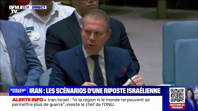 Conseil de sécurité de ONU: Israël réclame toutes les sanctions possibles contre l'Iran
