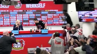 فيديو: ليفركوزن يفوز باللقب للمرة الأولى  في الدوري الألماني