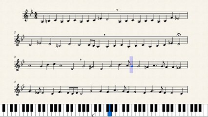 النوتة الموسيقية,,,,لمقطع الغناء ,,,,حب ايه اللى انت جاى تقول عليه ,,,,, تدوين ماهر الغمرى