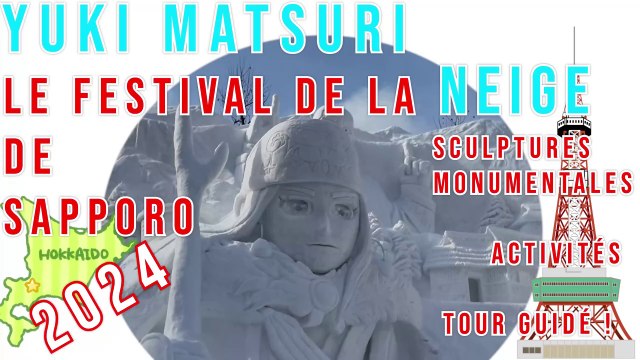 Sapporo Yuki Matsuri, un festival de la neige grandiose et magique ! (Ed.2024) #hokkaido #sapporo