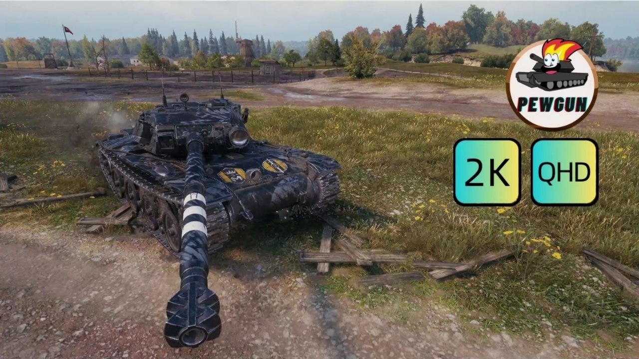 BAT.-CHÂTILLON BOURRASQUE 戰車速度與火力的完美結合！ | 6 kills 4.6k dmg | world of tanks |  @pewgun77 ​