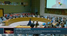 UN Security Council addresses escalation in the Middle East