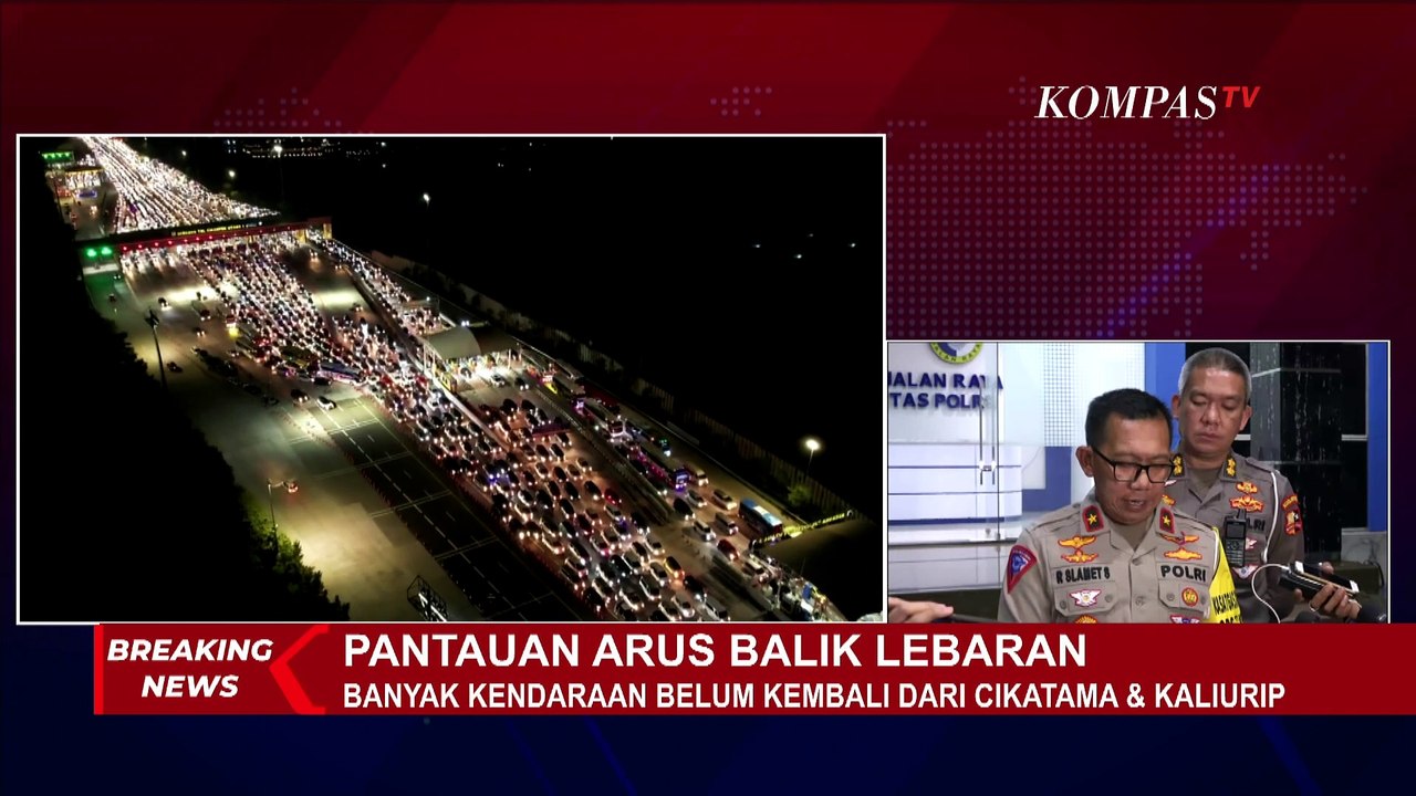 Pantauan Arus Balik Mudik Lebaran 2024