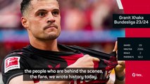 Veterans Xhaka and Hrádecky revel in giving Leverkusen first Bundesliga title