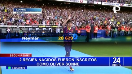 ¡Nuevos nacidos con nombres de futbolistas famosos! ⚽️