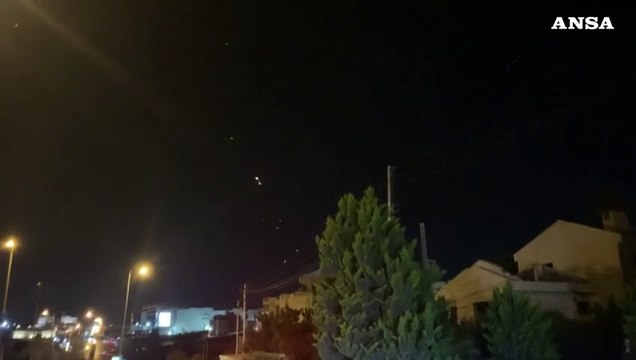 Droni intercettati nel cielo di Amman durante l'attacco iraniano a Israele