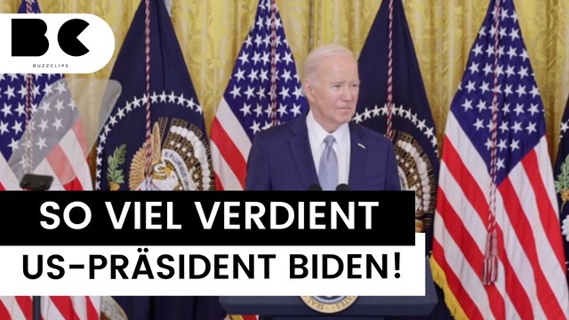 Joe Biden: So hoch ist sein Gehalt als US-Präsident
