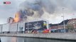 Incendie à Copenhague : la flèche de l'ancienne bourse s’est effondrée