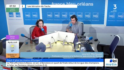 France Bleu Orleans - les temoins de l'actu : Laurent Warlouzet