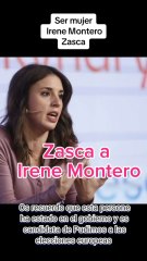 Y está persone ha estado en el gobierno de España... Y esto se presenta a las elecciones europeas... Y va a haber gente que le vote...Es una payasa, España su circo y sus votantes los bufones del país.