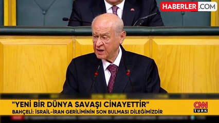 Bahçeli, İran'ın İsrail'e saldırısını "Tiyatro" olarak nitelendirdi