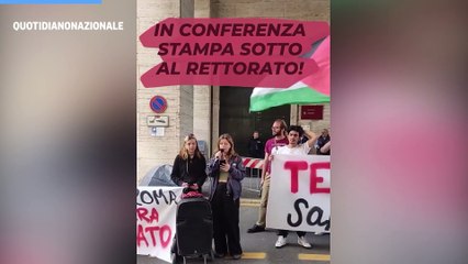 Protesta studentesca alla Sapienza di Roma: parlano gli universitari