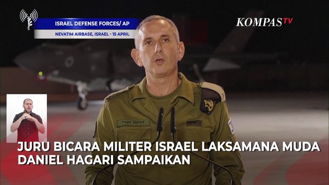 Begini Respons Letjen Halevi Israel atas Serangan Udara Iran ke Pangkalan Udara Nevatim