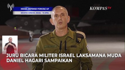 Begini Respons Letjen Halevi Israel atas Serangan Udara Iran ke Pangkalan Udara Nevatim