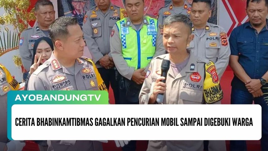 Cerita Bhabinkamtibmas Gagalkan Pencurian Mobil Sampai Digebuki Warga