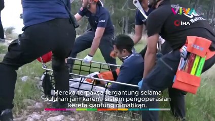 Video Korban Kereta Gantung Turki Sebelum Jatuh dan Meledak