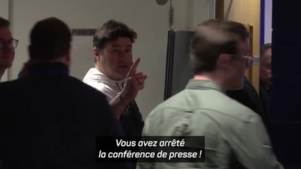 Chelsea - L'échange tendu entre Pochettino et un journaliste