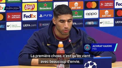 Hakimi : "Le moment de donner tout ce qu'on a en nous"