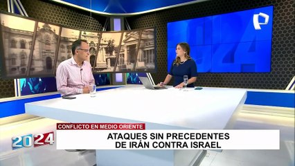 Francisco Belaúnde: "Es la primera vez que Irán ataca de manera directa y masiva a Israel"