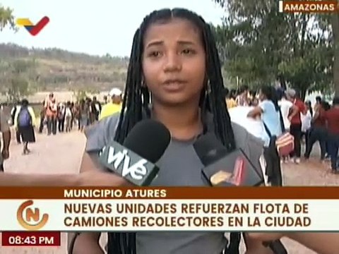 Gobernación de Amazonas realizó dotación de camiones para recolección de desechos sólidos en Atures