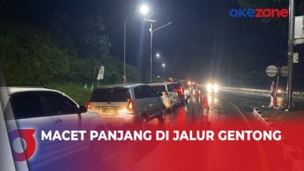Macet Panjang di Jalur Gentong, Pemudik Mengaku Tertahan 2 Jam