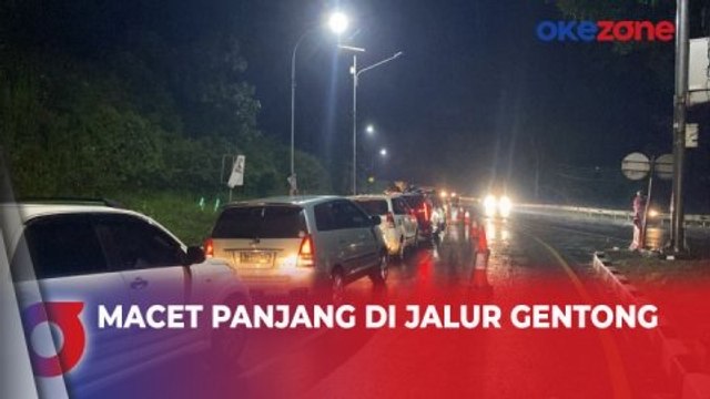 Macet Panjang di Jalur Gentong, Pemudik Mengaku Tertahan 2 Jam