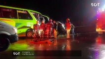 Homem 33 anos morre após colisão frontal entre ônibus e carro na PR-364 em Palotina