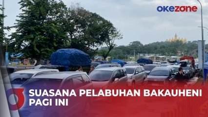 H+5 Arus Balik Lebaran, Begini Suasana Pelabuhan Bakauheni Pagi Ini