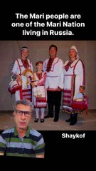The Mari People are one of the Mari Nation living in Russia