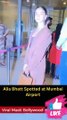 Alia Bhatt, Rashmika Mandanna & Tara Sutaria Spotted at Airport Viral Masti Bollywood