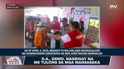 Higit 7-K magsasaka sa Cordillera, apektado ng #ElNiñoPH
