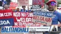 2-day transport strike ng PISTON at MANIBELA kontra sa deadline ng PUV Modernization Program, nagsimula na | BT