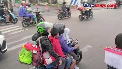 Senin Pagi, Arus Balik di Jalur Arteri Pantura Cirebon Ramai Lancar