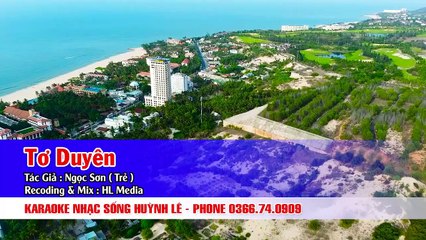 Tơ Duyên Karaoke Nhạc Sống Tone Nam Cha Cha - Beat Mới - Karaok Việt Nam