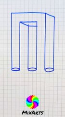 MixArts | How to Draw Aesthetic Figure Tutorial #art #3ddrawing #tutorial #aesthetic #principiante