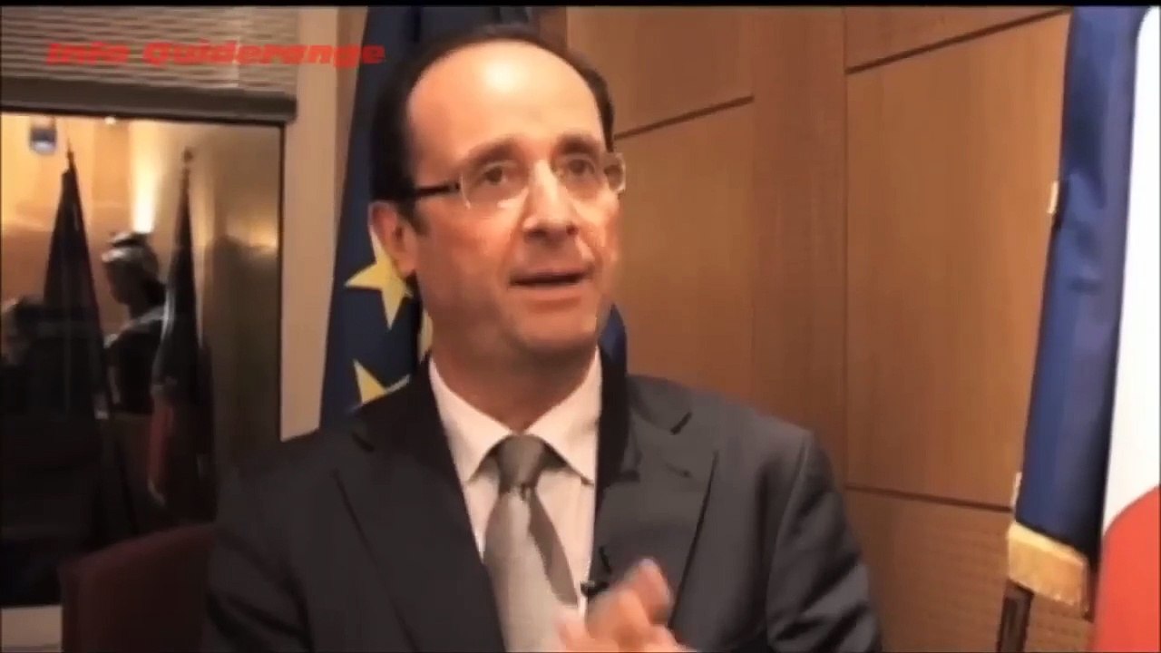 François HOLLANDE - Il faut passer par la franc-maçonnerie !