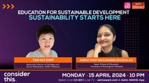 Consider This: Sustainable Education (Part 1) — ESD, Education for Sustainable Development